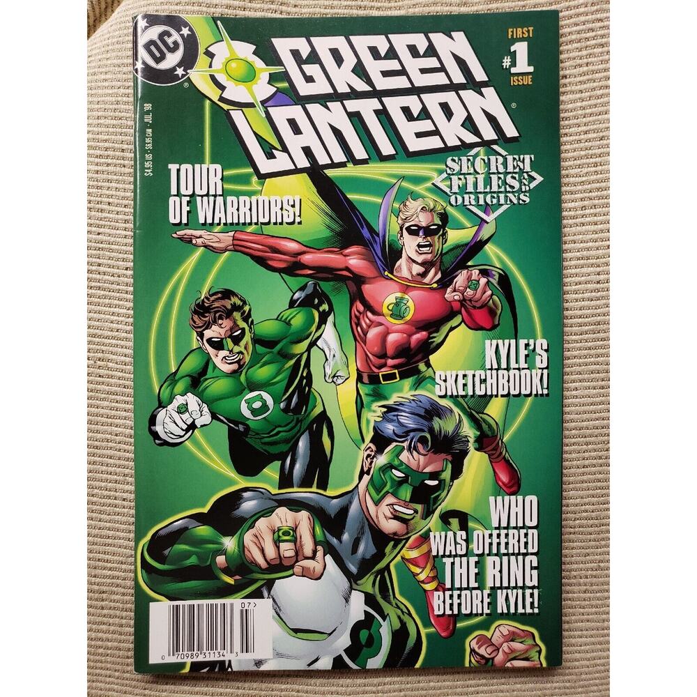 Green Lantern: Tour of Warriors #1 (DC Comics 1998) Kyle-s Sketchbook, Origins